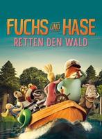 Plakatmotiv "Fuchs und Hase retten den Wald"